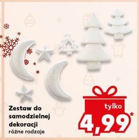 Zestaw do samodzielnej dekoracji promocja w Kaufland