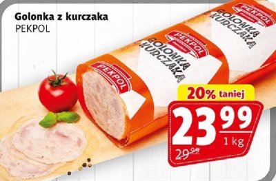 Golonka z kurczaka Pekpol promocja w Prim Market