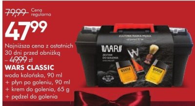 Zestaw kosmetyków WARS CLASSIC promocja w Super-Pharm