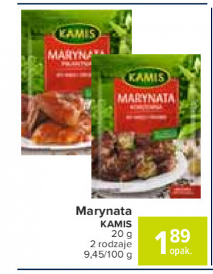 Marynata korzenna Kamis promocja
