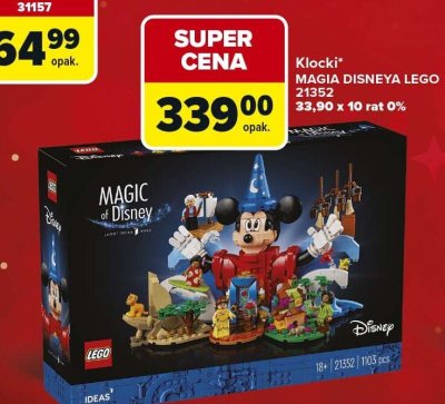 Klocki LEGO MAGIA DISNEYA 21352 promocja w Carrefour