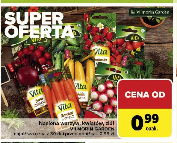 Rzodkiewka Vita line promocja