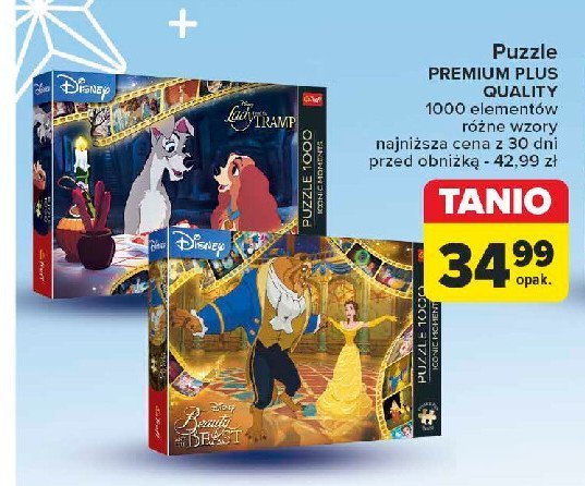 Puzzle 1000 elementów Trefl promocja w Carrefour