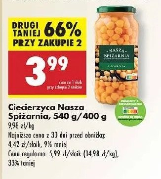 Ciecierzyca Nasza spiżarnia promocja