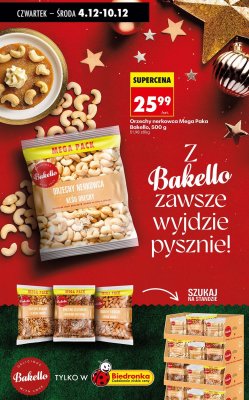 Orzechy nerkowca Mega Paka 500 g promocja w Biedronka
