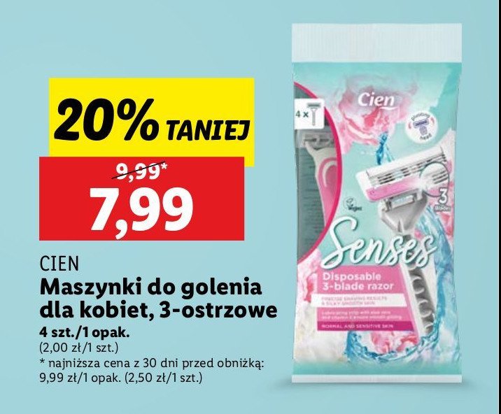 Maszynka do golenia Cien promocja