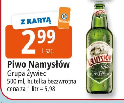 Piwo promocja w Leclerc