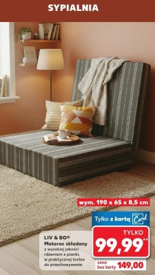 Materac składany  promocja w Kaufland