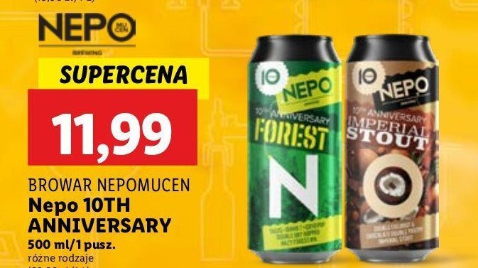 Piwo forest Nepomucen promocja