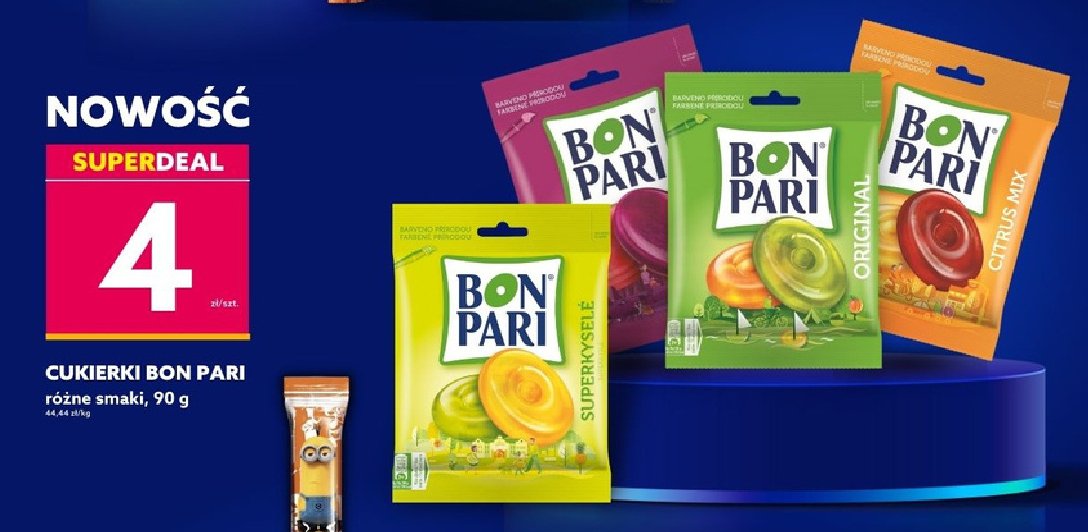 Cukierki BON PARI VITAMIN C promocja