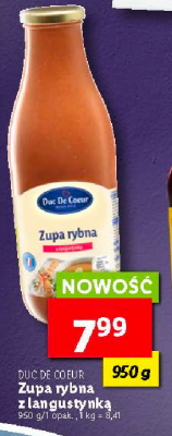 Zupa rybna Duc de coeur promocja
