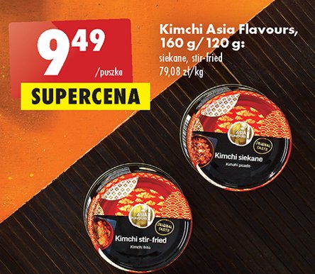Kimchi stir-fried Asia flavours promocja