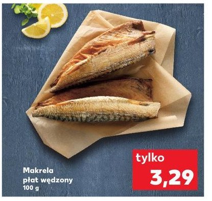 Makrela wędzona płat promocja