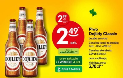 Piwo promocja w Żabka