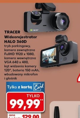 Wideorejestrator HALO 360D promocja w Kaufland