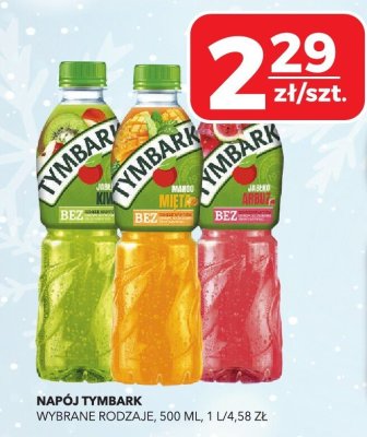 Napój Tymbark wybrane rodzaje promocja w Top Market