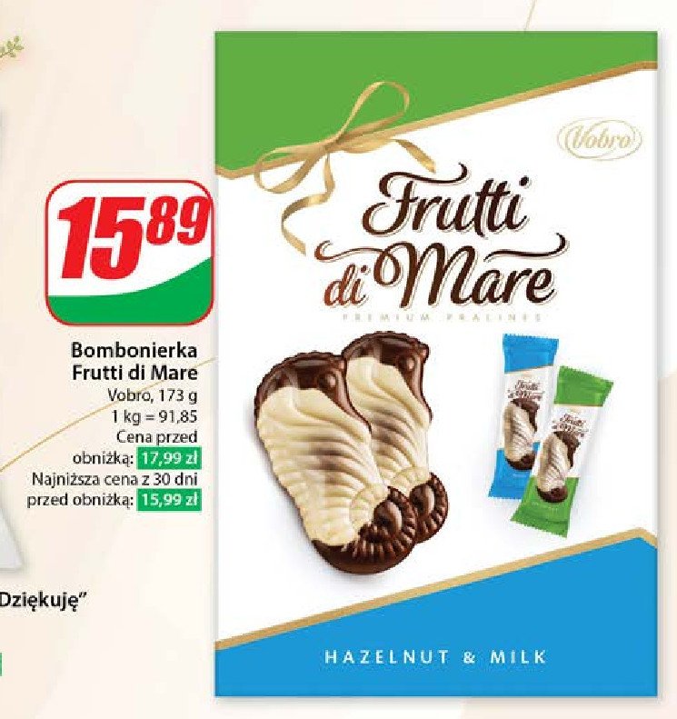Bombonierka Vobro frutti di mare promocja
