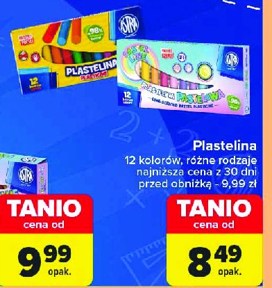 Plastelina pastelowa o zapachu melona Astra promocja