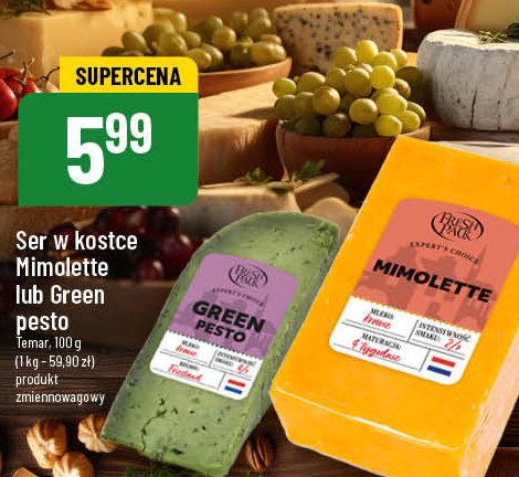 Ser gouda green pesto Temar promocja