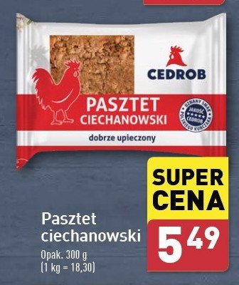 Pasztet ciechanowski Cedrob promocja