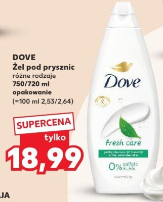 Żel pod prysznic różne rodzaje  promocja w Kaufland