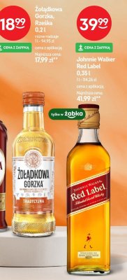 Whisky Johnnie Walker Red Label 0,35l promocja w Żabka