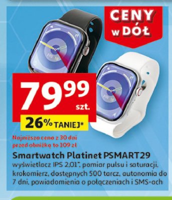 Smartwatch psmart29 Platinet promocja