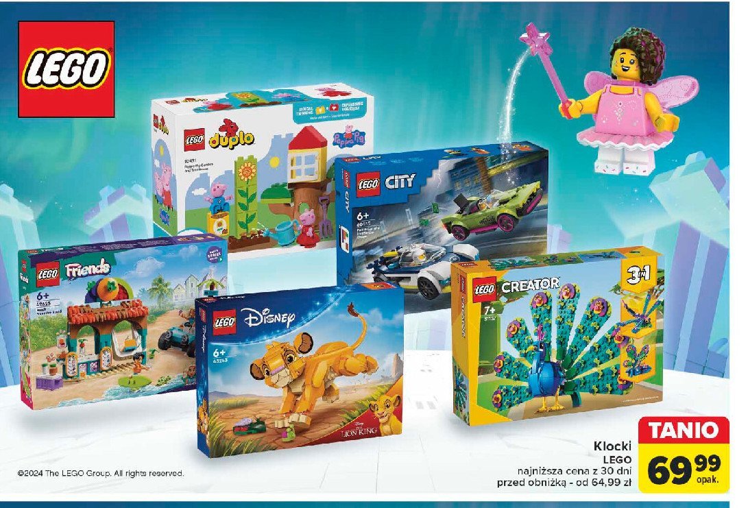 Klocki 43243 Lego disney promocja w Carrefour