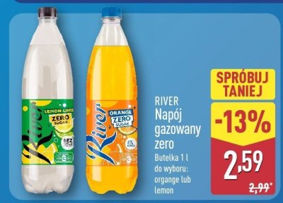 Napój gazowany Zero 1l lemon promocja w Aldi