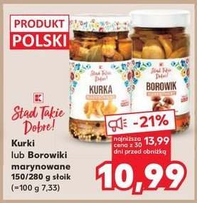 Borowiki marynowane K-classic stąd takie dobre! promocja