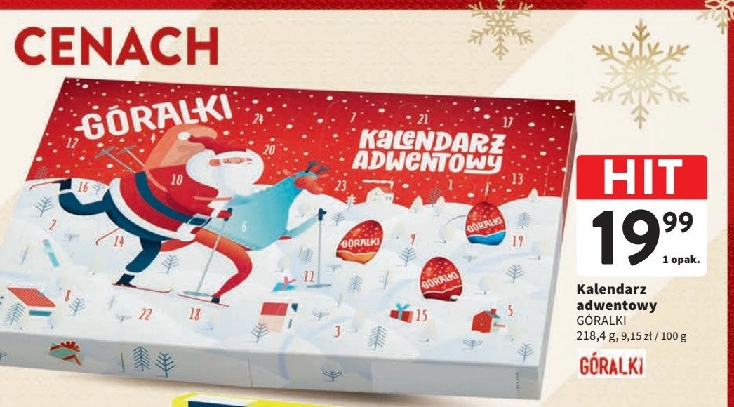 Kalendarz adwentowy G贸ralki promocja