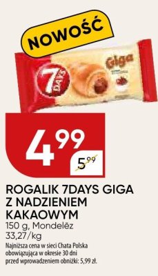 Rogal promocja w Chata Polska