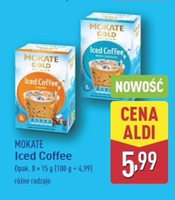 Iced coffee caramel Mokate gold promocja