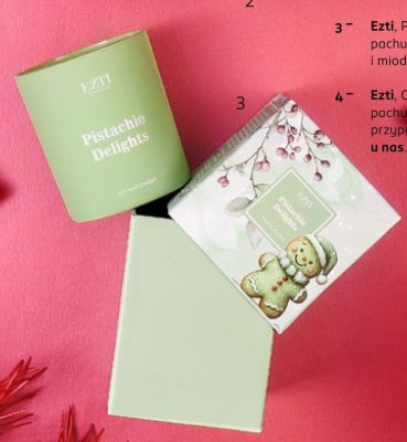 Świeca sojowa Pistachio Delights promocja w Rossmann