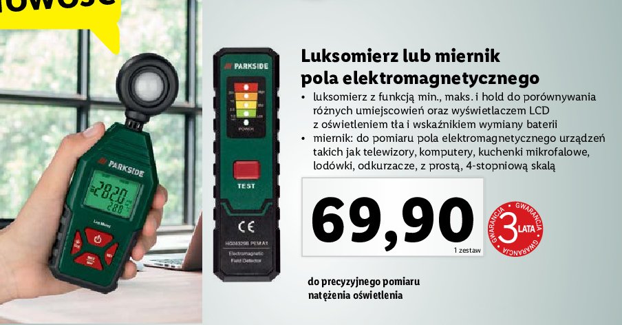 Luksomierz Parkside promocja