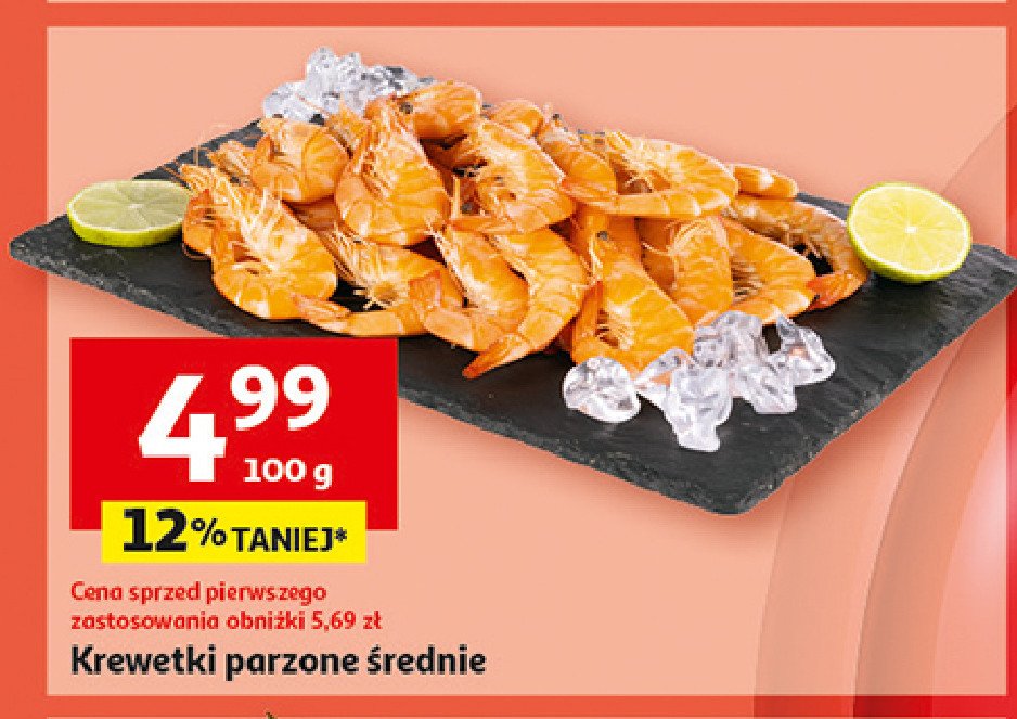 Krewetki średnie parzone promocja