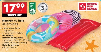 Koło do pływania 83 cm Seven for 7 promocja