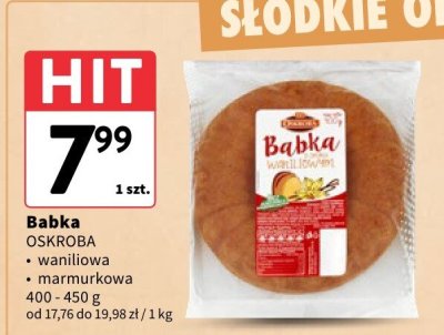 Babka marmurkowa promocja w Intermarche