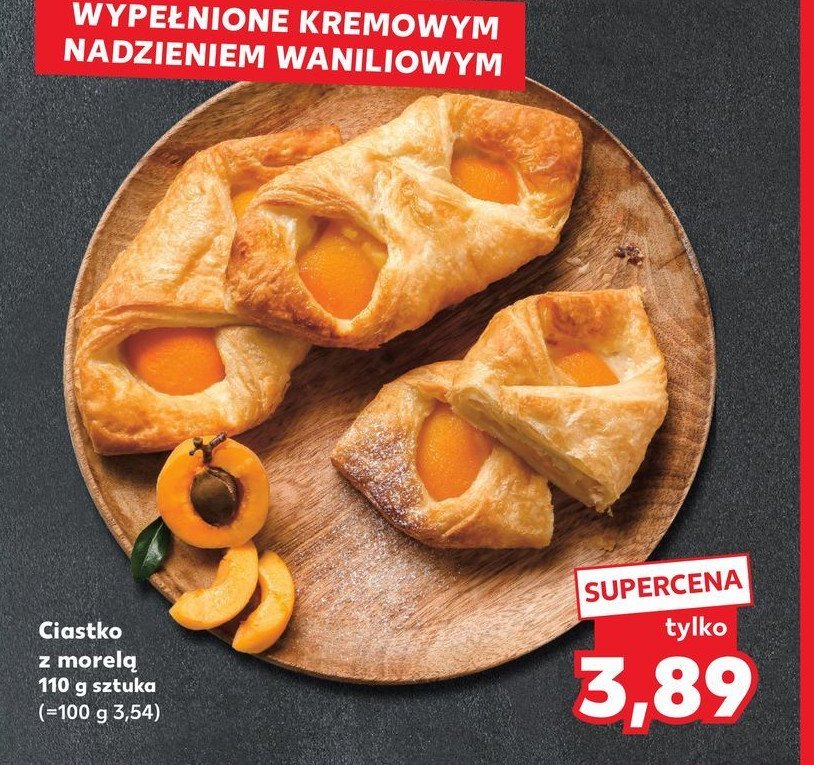 Ciastko z morelą promocja