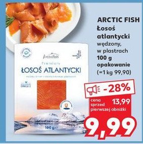 Łosoś atlantycki wędzony na zimno Arctic fish promocja