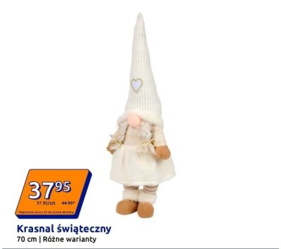 Krasnal świąteczny promocja w Action