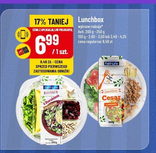 Lunchbox z burakiem Freshline promocja