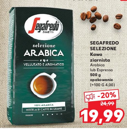 Kawa Segafredo selezione espresso promocja
