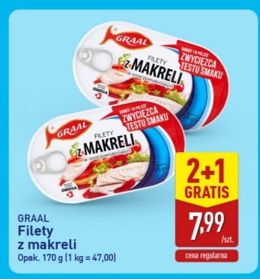 Filety z makreli w kremie pomidorowym Vespucci promocja w Aldi