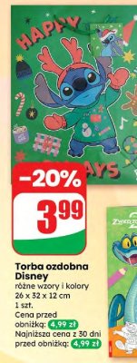 Torba ozdobna  promocja w Dino