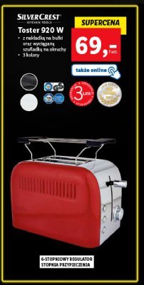 Toster 920 w Silvercrest promocja