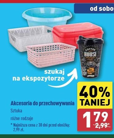 Pojemnik na żywność promocja w Aldi