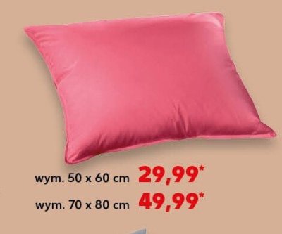 Poduszka 50 x 60 cm promocja w Kaufland