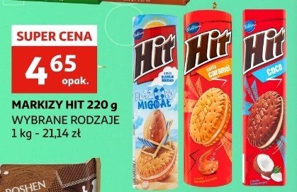 Ciastka kokosowe Hit Hit bahlsen promocja