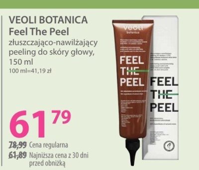 Peeling do skóry głowy VEOLI BOTANICA Feel The Peel złuszczająco-nawilżający promocja w Hebe